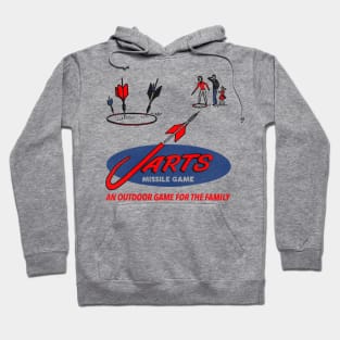 Defunct 60s Lawn Jarts Missile Game Hoodie